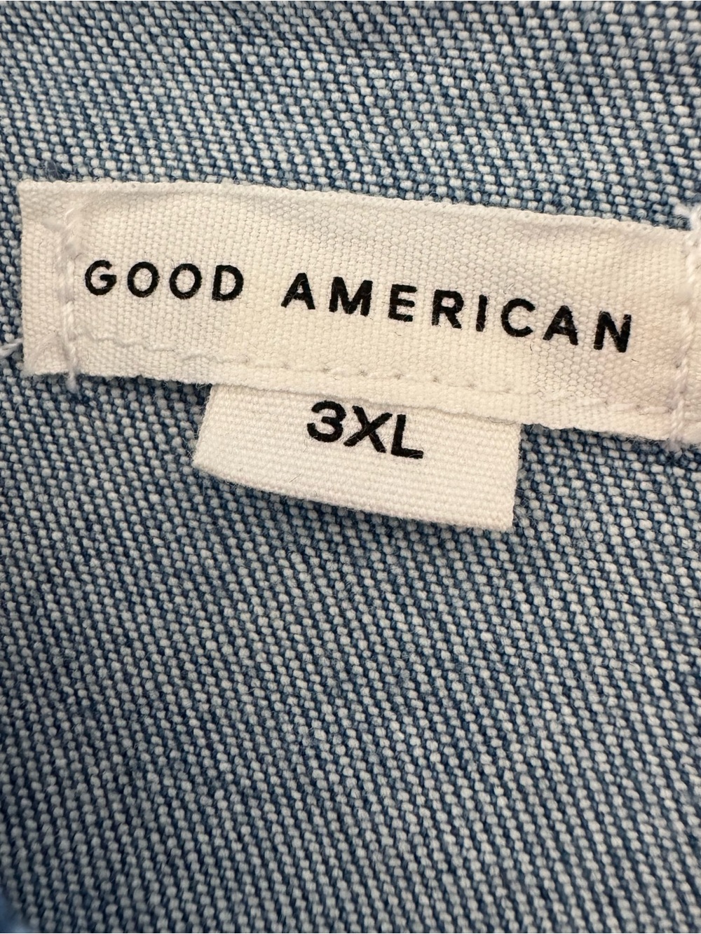Good American Fit For Success Denim Jumpsuit Utility Boiler Suit 3XL - Picture 4 of 10